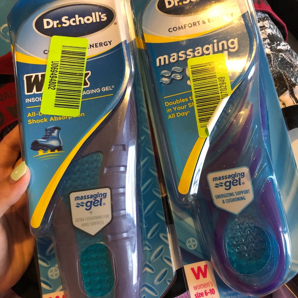 2 dr scholl’s massaging gel